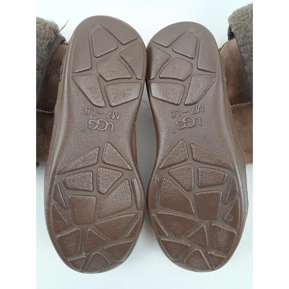 UGG Australia‎ Ultimate Tall Tasman Women's Brown Suede Sheepskin Boots Size 8